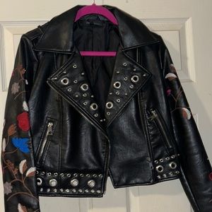 Leather jacket